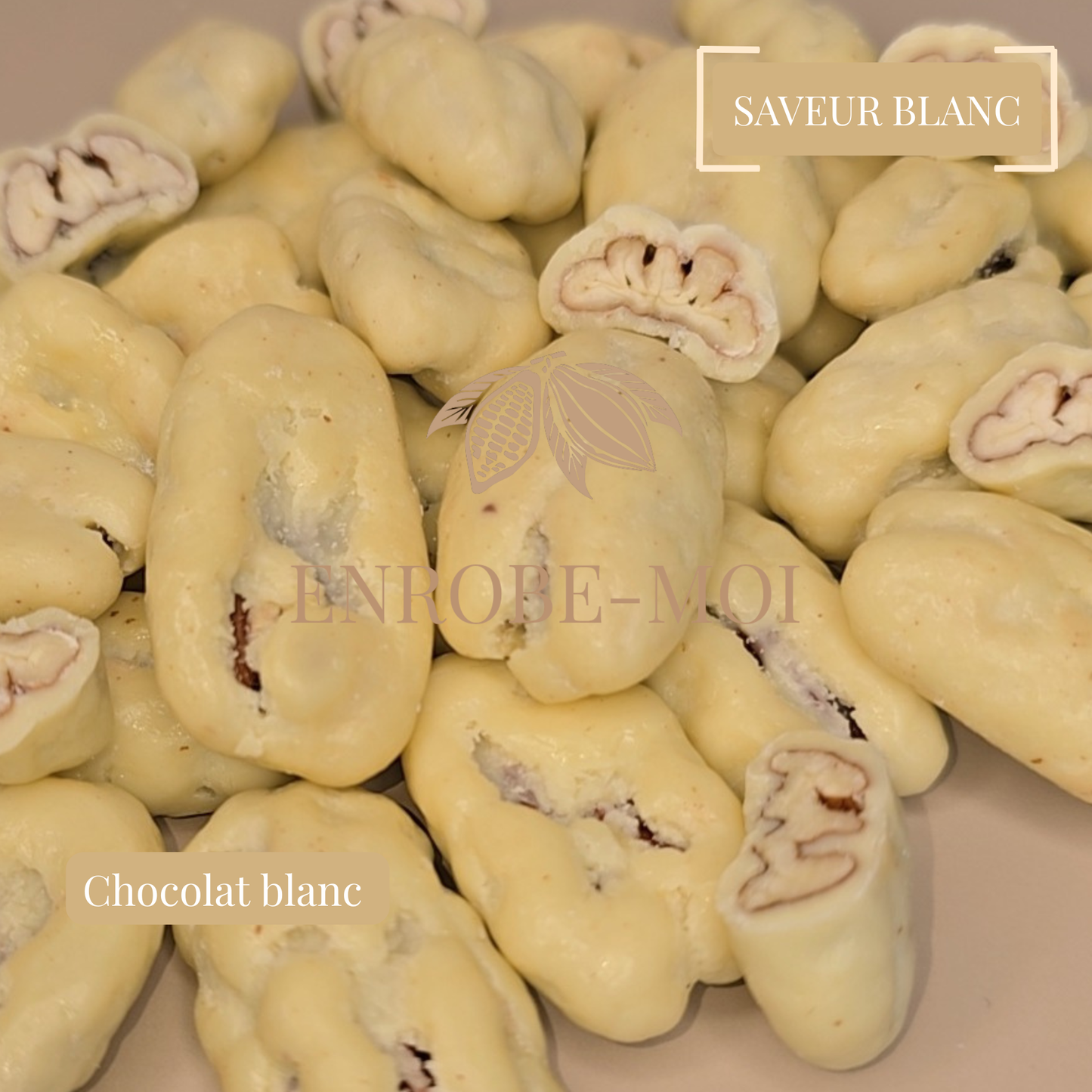 Noix pécan Chocolat Blanc
