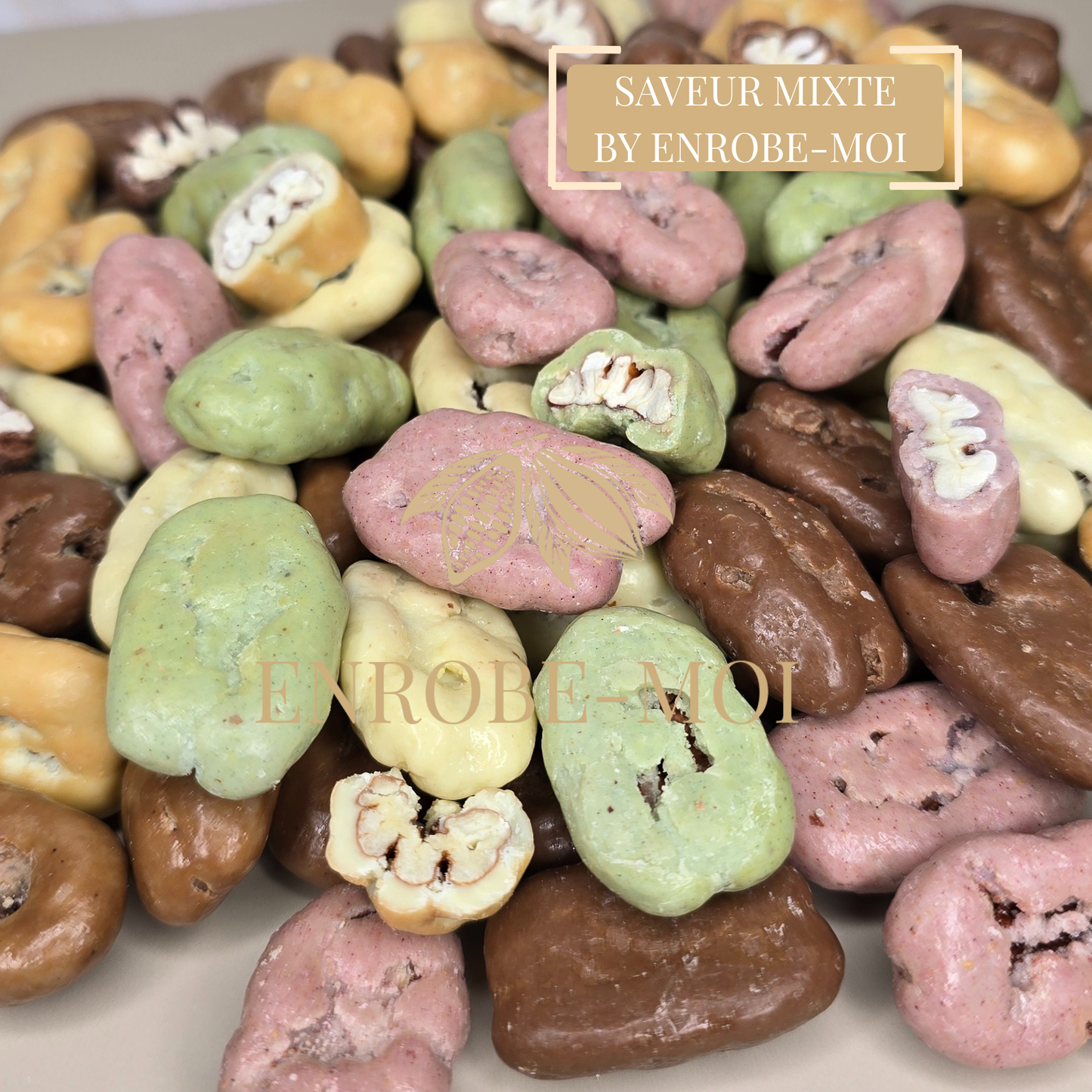 Noix de pécan Mixte plusieurs saveurs