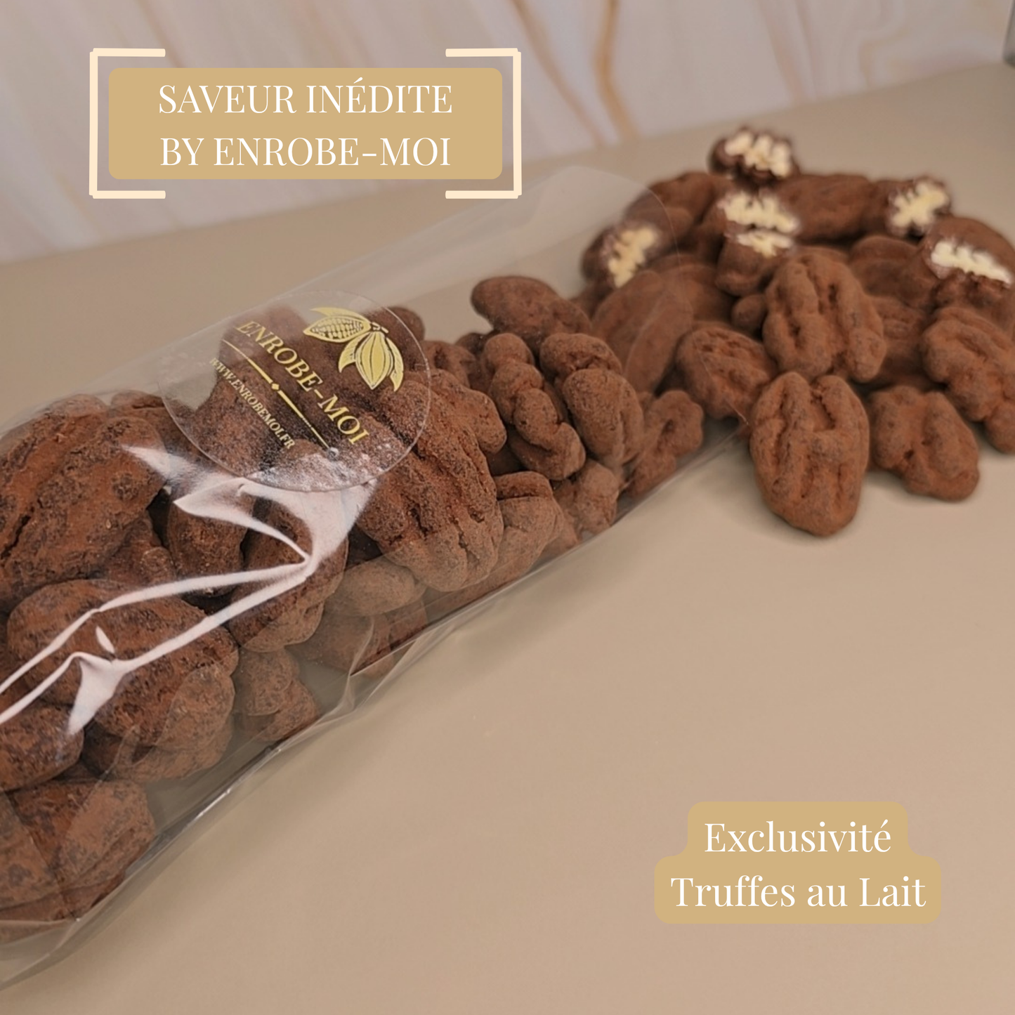 Noix pécan Truffe au Lait